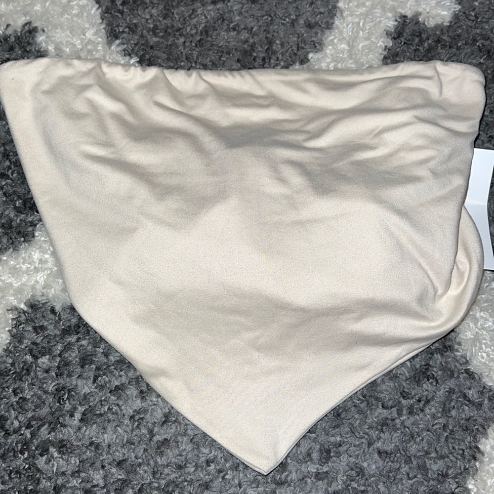 Tie back cropped top
